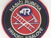 Hasičská nášivka Hradec Králové-Rubena